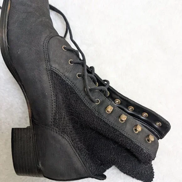 Black Witchy Boots - Women's Size 9 - Picture 4 of 7